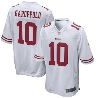 mens nike jimmy garoppolo white san francisco 49ers game je